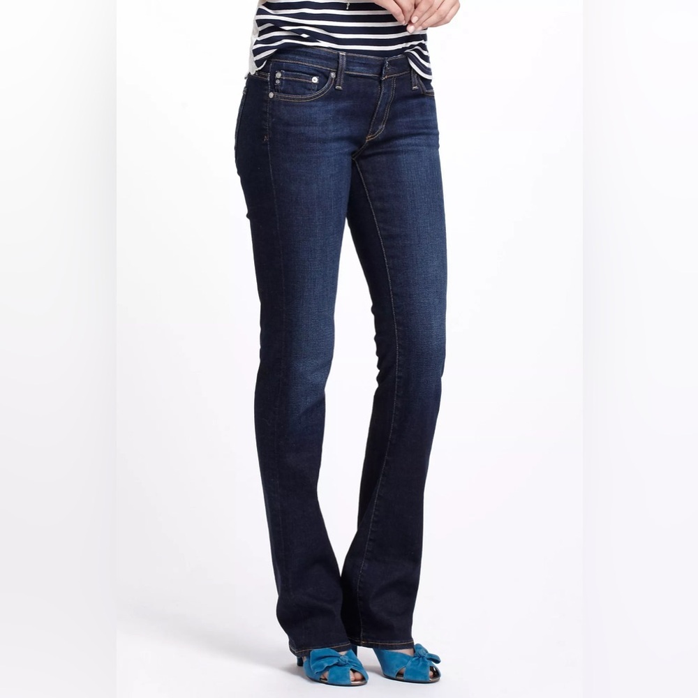 AG Ballad Slim Boot Cut Jeans Dark Wash Denim Women’s Boho Casual Size 28
